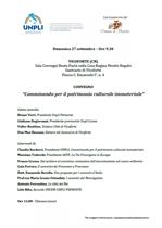 Convegno - camminare per il patrimonio culturale immateriale