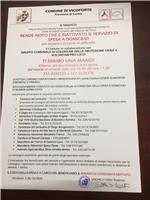 Numeri utili servizio a domicilio Covid-19
