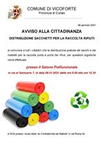 Distribuzione sacchetti 