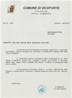 Lettera Annullamento Fiera edizione 2021
