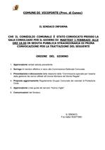 ORDINE DEL GIORNO