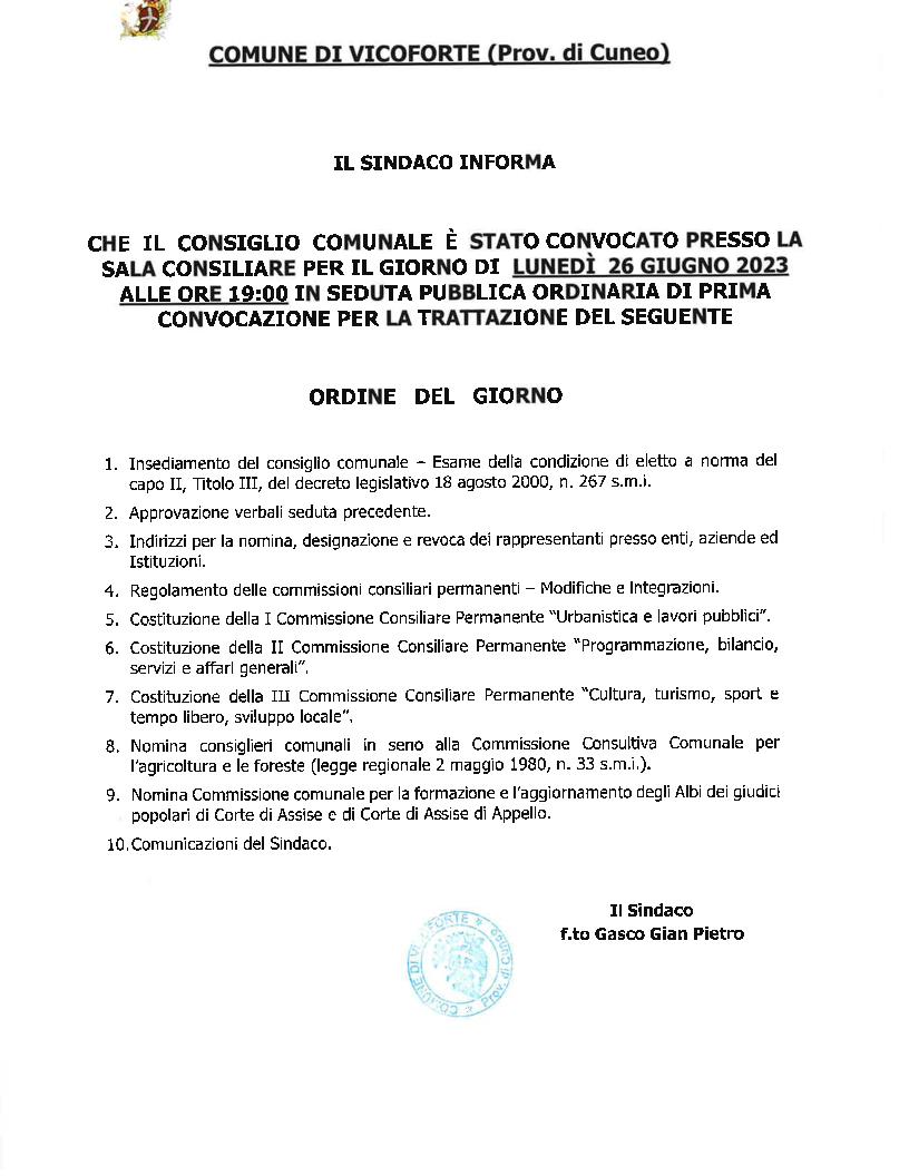 Convocazione
