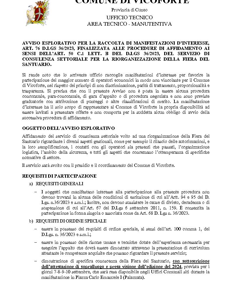 avviso