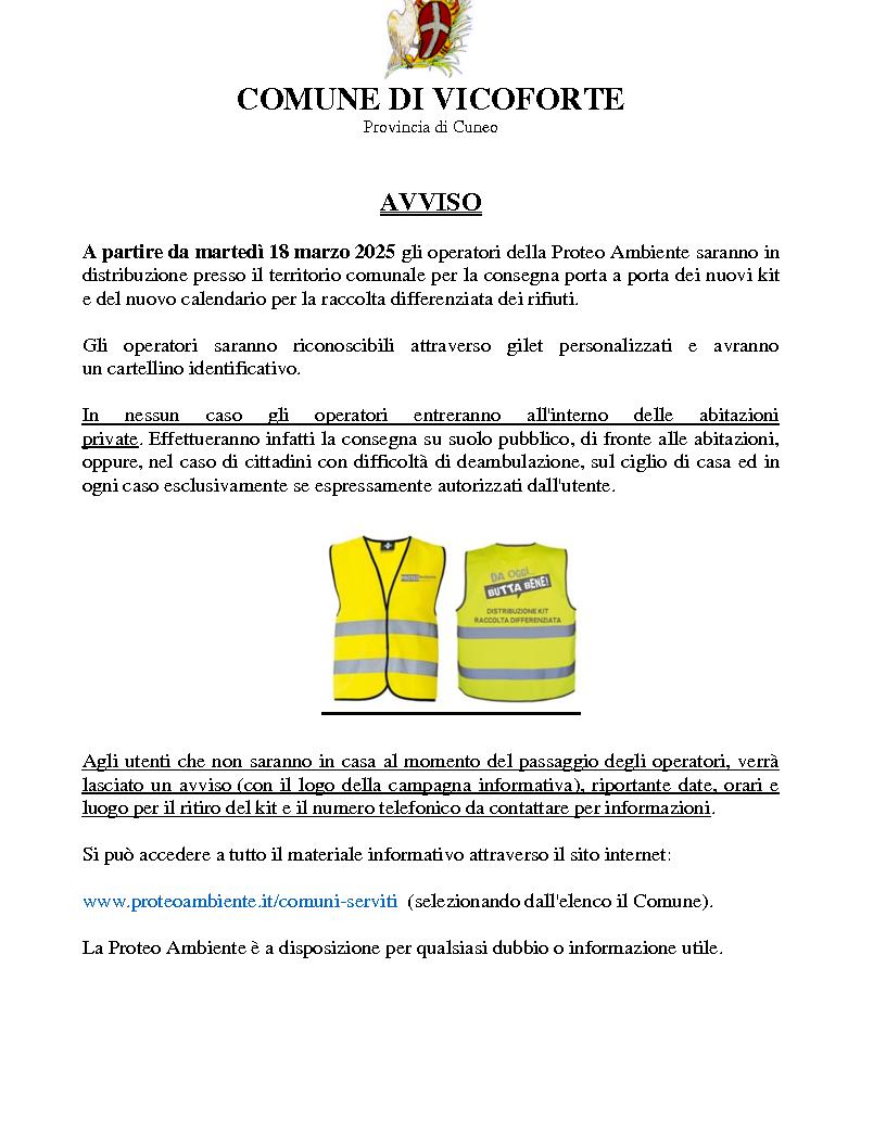 AVVISO